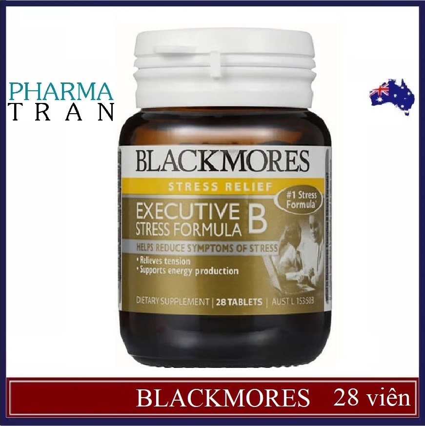 blackmore Viên uống giảm stress Blackmores Executive B Stress Formula 28 viên Úc