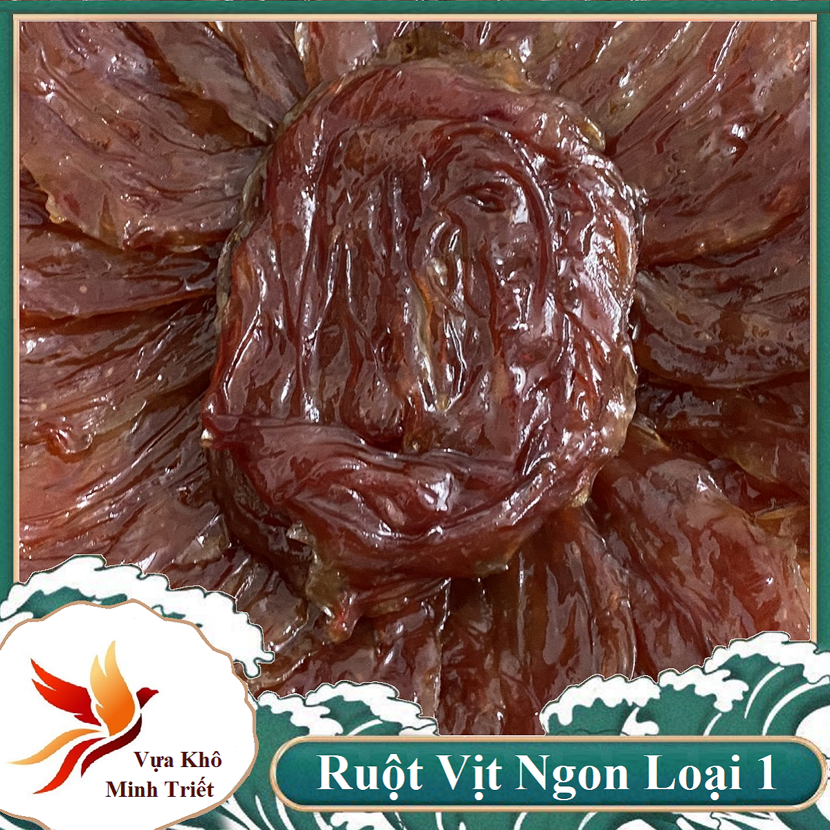 Khô ruột vịt thơm ngon 1KG RUỘT VỊT CAO CẤP LOẠI 1 ĐẶC SẢN MINH TRIẾT
