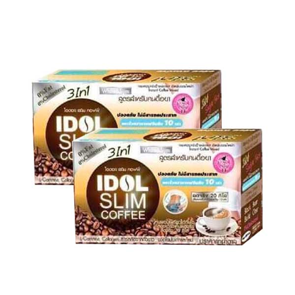Cà Phê Giảm Cân Idol Slim Coffee Thái Lan 3IN1 giảm cân an toàn lấy lại vóc dáng thon gọn