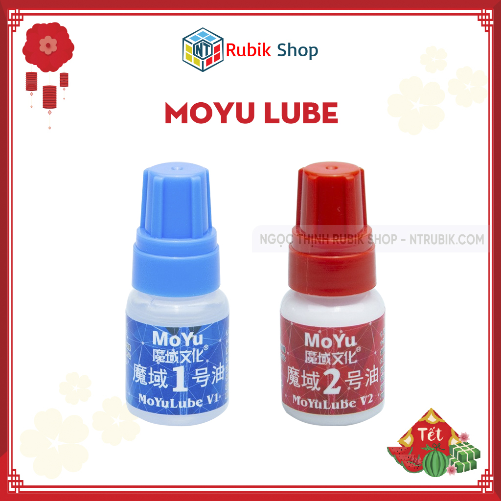 [Hoàn tiền 10%][Dầu bôi trơn rubik] Moyu Lube V1/V2 (5ml)
