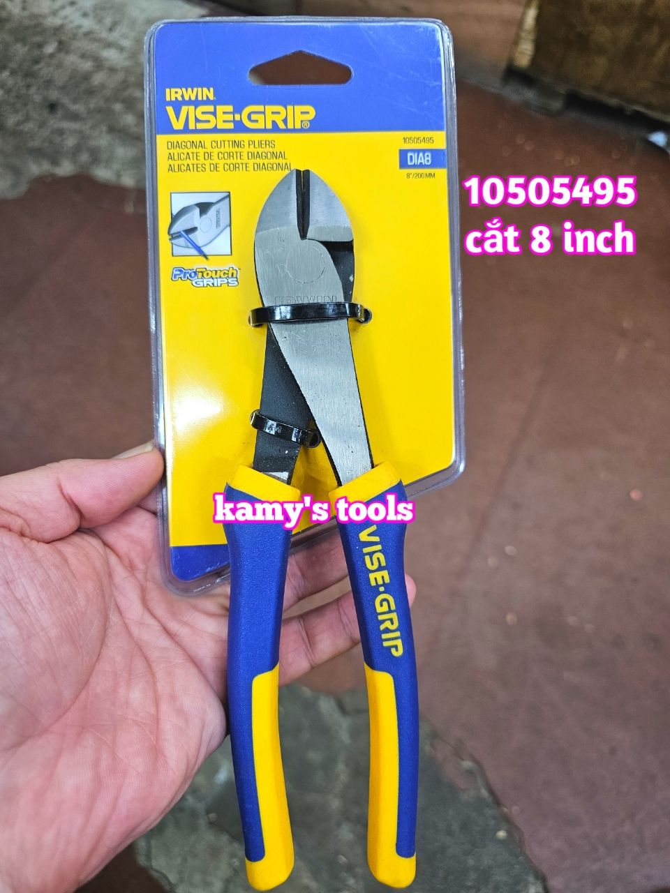 Kìm cắt irwin vise-grip 8 inch 10505495 dài 200mm