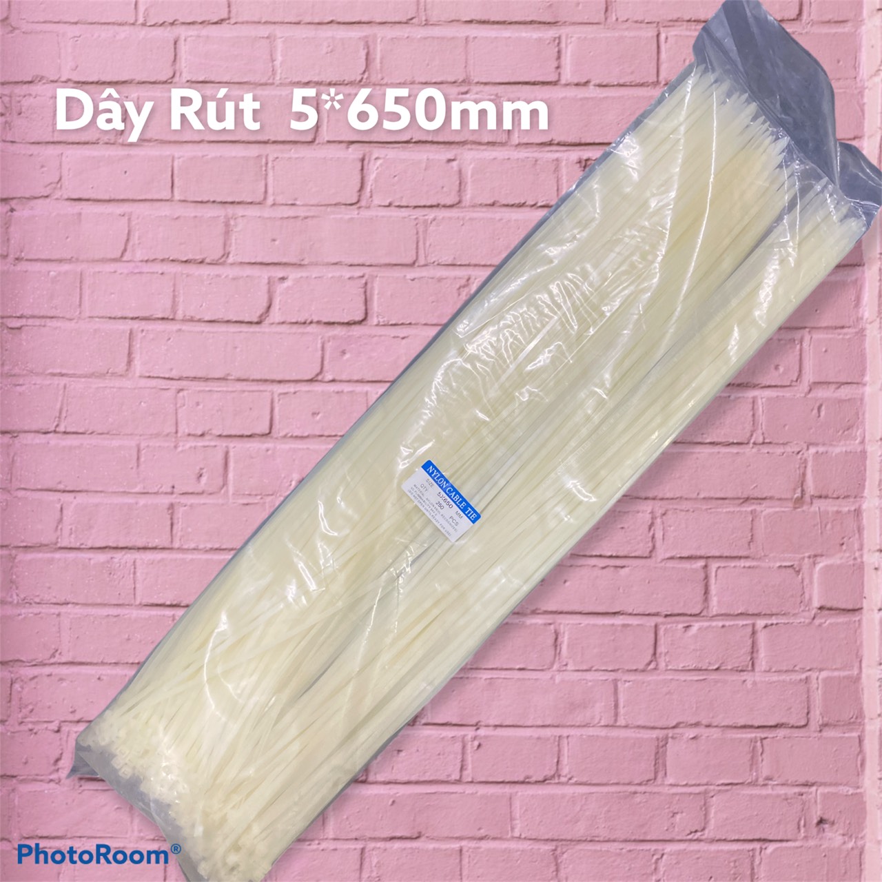 Dây rút nhựa 5*650mm