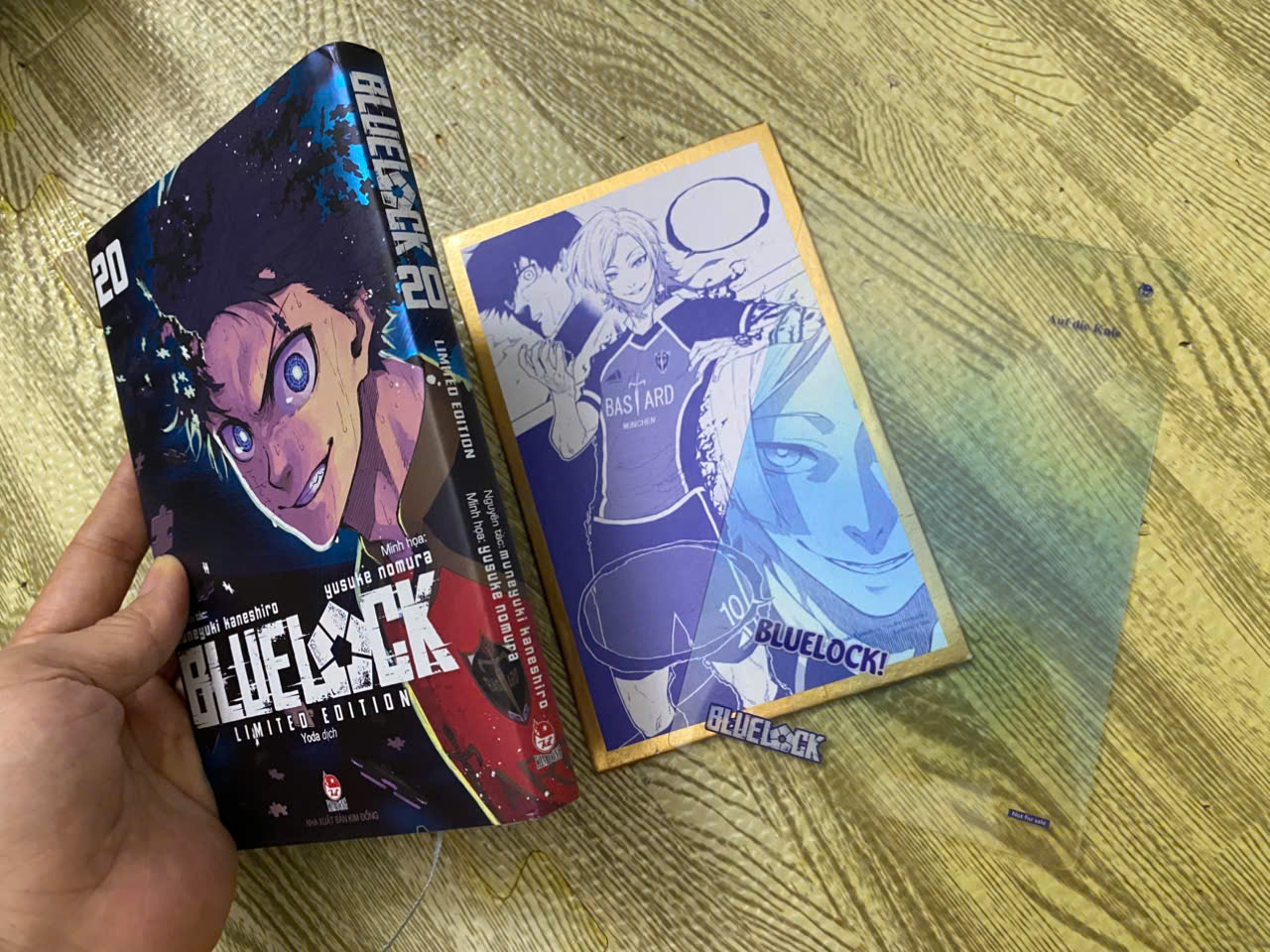 (20lim) Vở Truyện tranh Blue Lock Bluelock Tập 20 limited