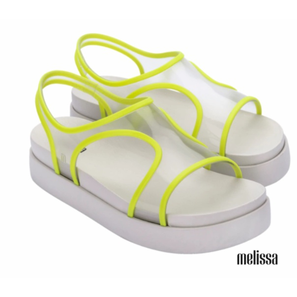 Giày sandals Melissa Bikini Platform AD - Be xanh