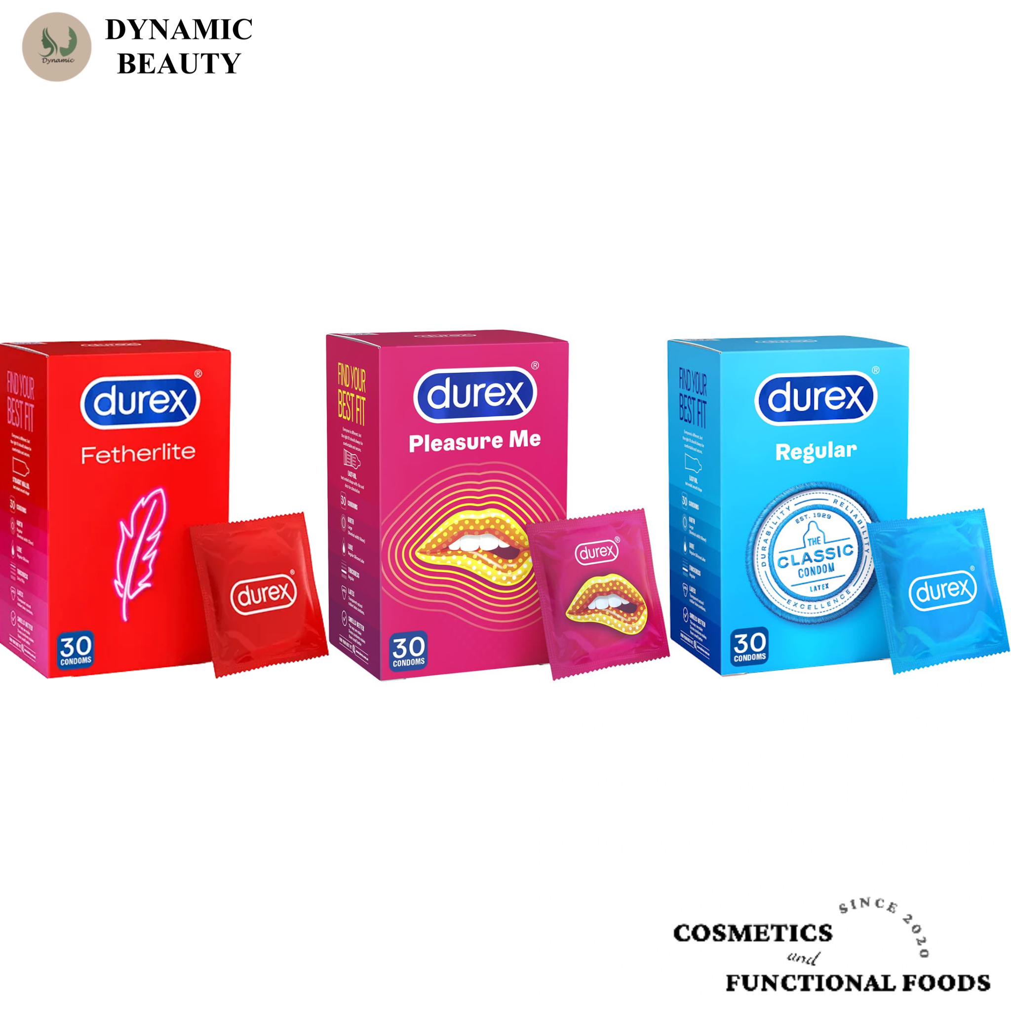 BCS bao cao su Durex fetherlite ultra thin - love sex pleasure me condoms