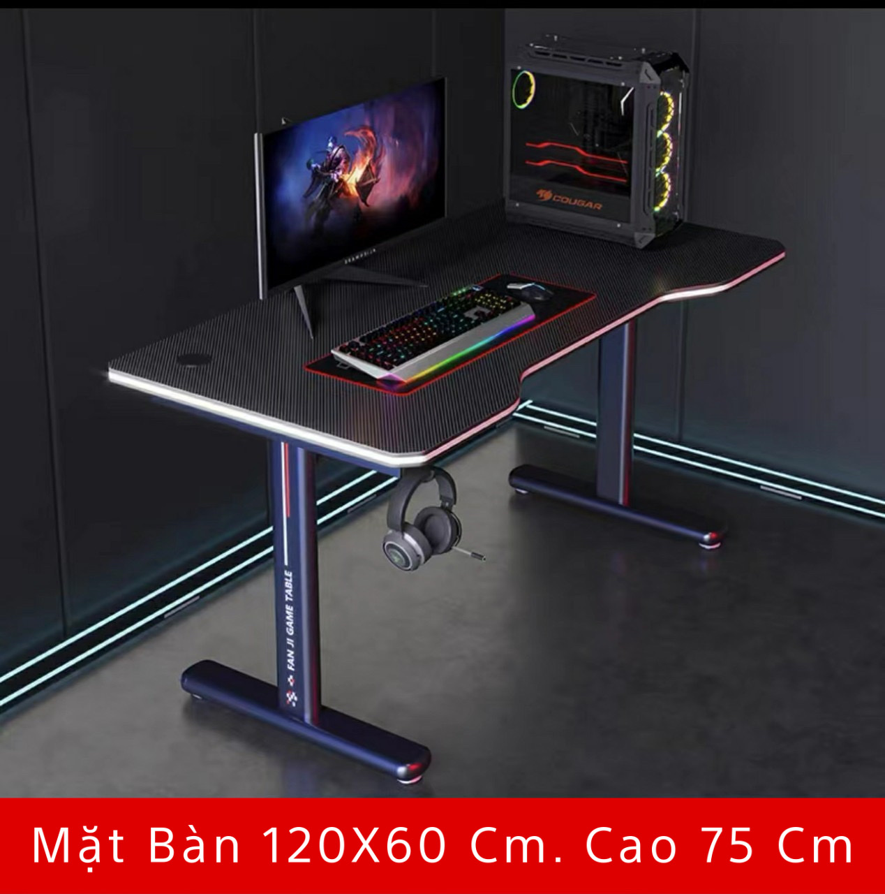 Bàn Gaming Hàng Nhập Khẩu Mẫu Mới Nhất, Bàn Làm Việc