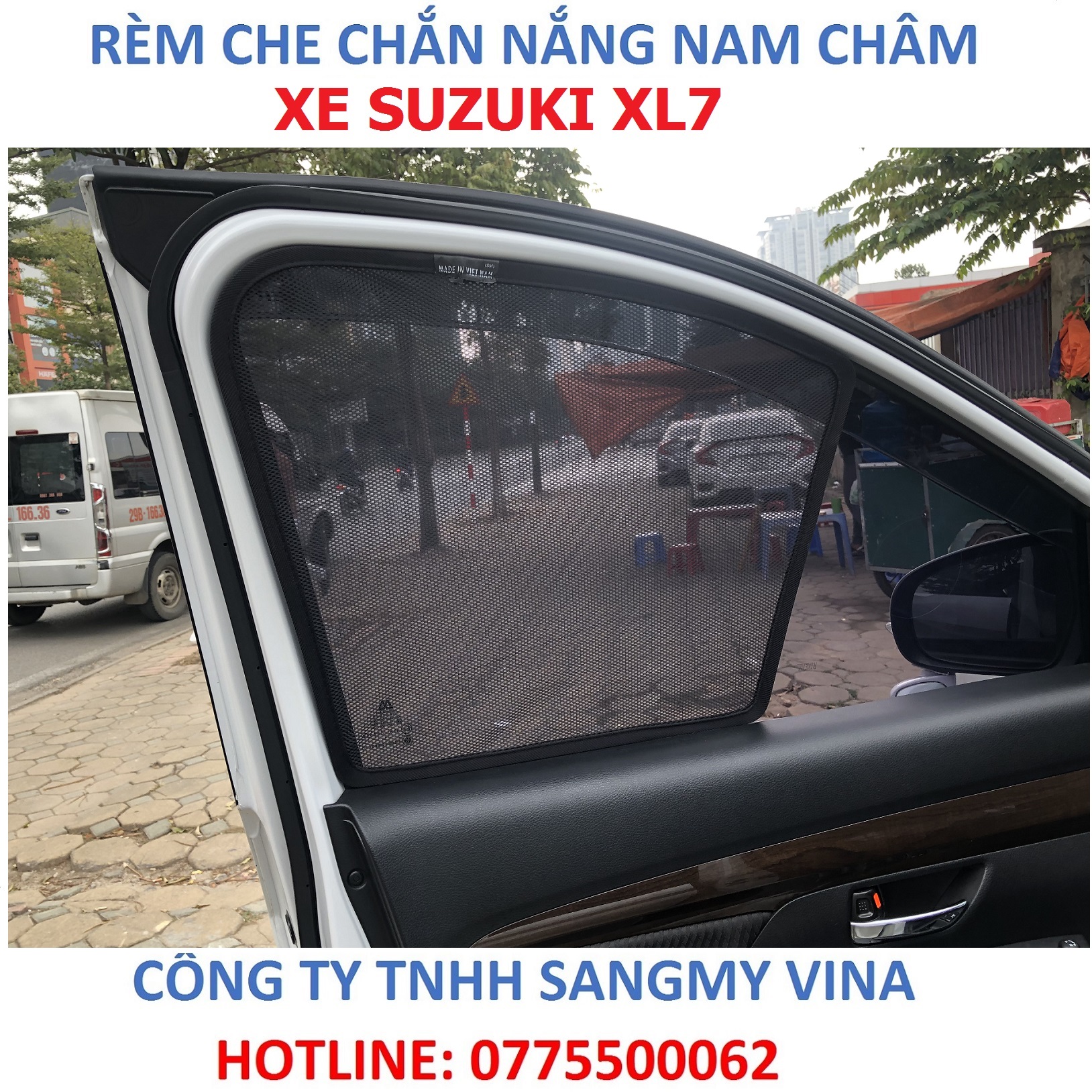 Rèm che chắn nắng nam châm xe suzuki XL7