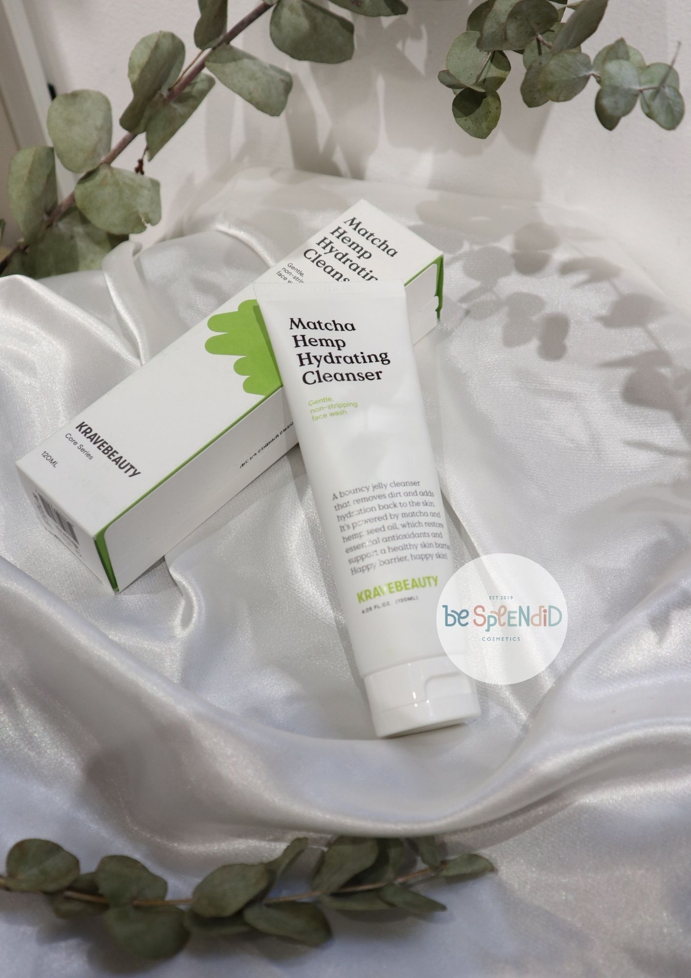 Sữa Rửa Mặt Krave Beauty Matcha Hydrating Cleanser 120Ml