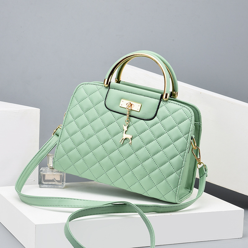 Túi đeo chéo nữ da mềm, túi đỏ đen nhiều ngăn tiện lợi cho nữ, túi xách thời trang cao cấp G27