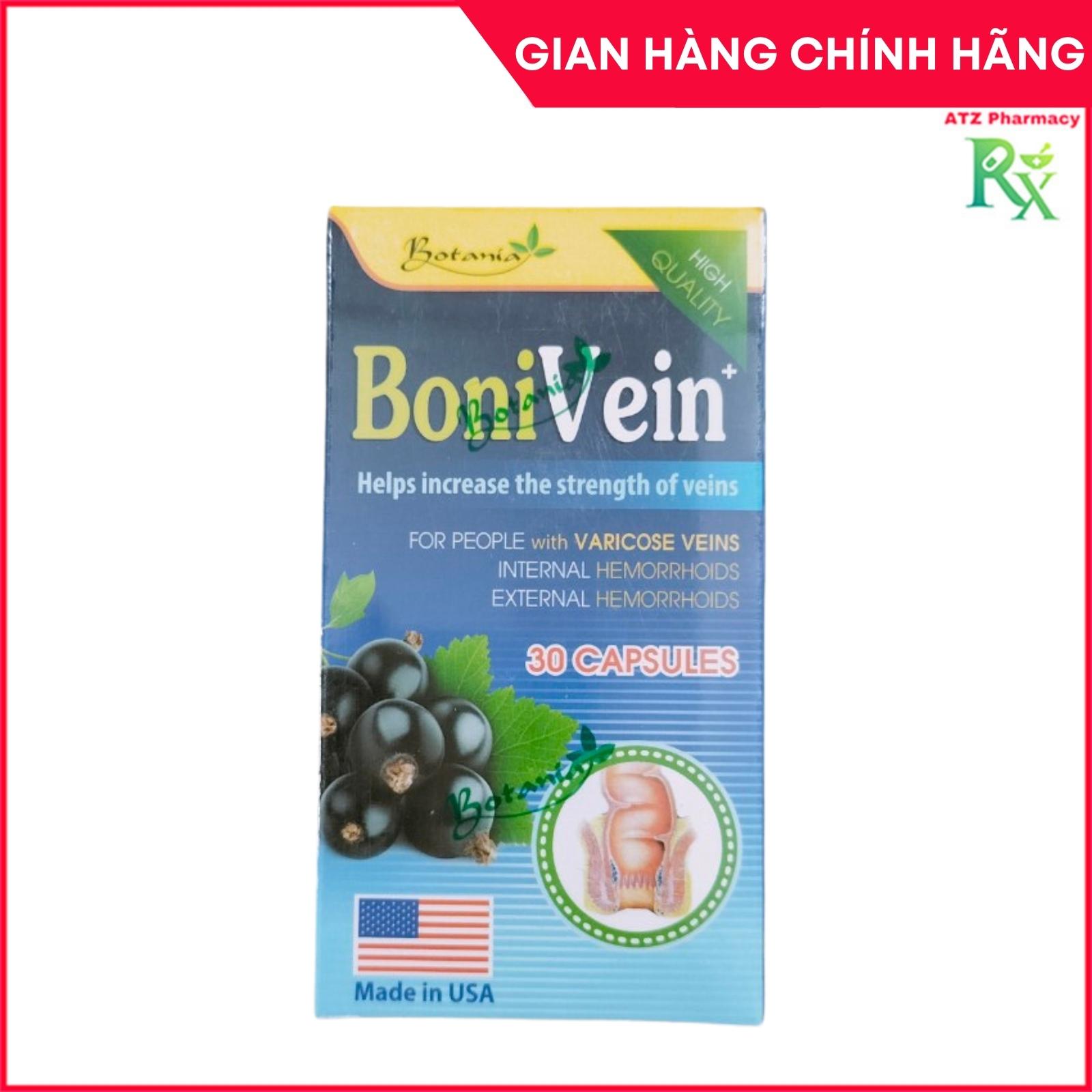 BoniVein - Suy giãn tĩnh mạch, trĩ không còn là nỗi lo - ATZ Pharmacy