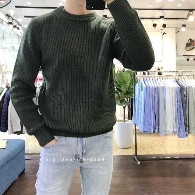 Áo len nam hạt gạo dày đẹp