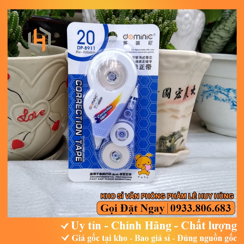 [HCM]Bút xóa kéo thay ruột 20m 30m tặng thêm 1 ruột