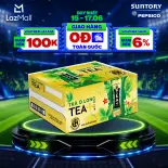 [SALE 15.6] Thùng 24 Lon Trà Ô long Tea+ (320 ml/lon)