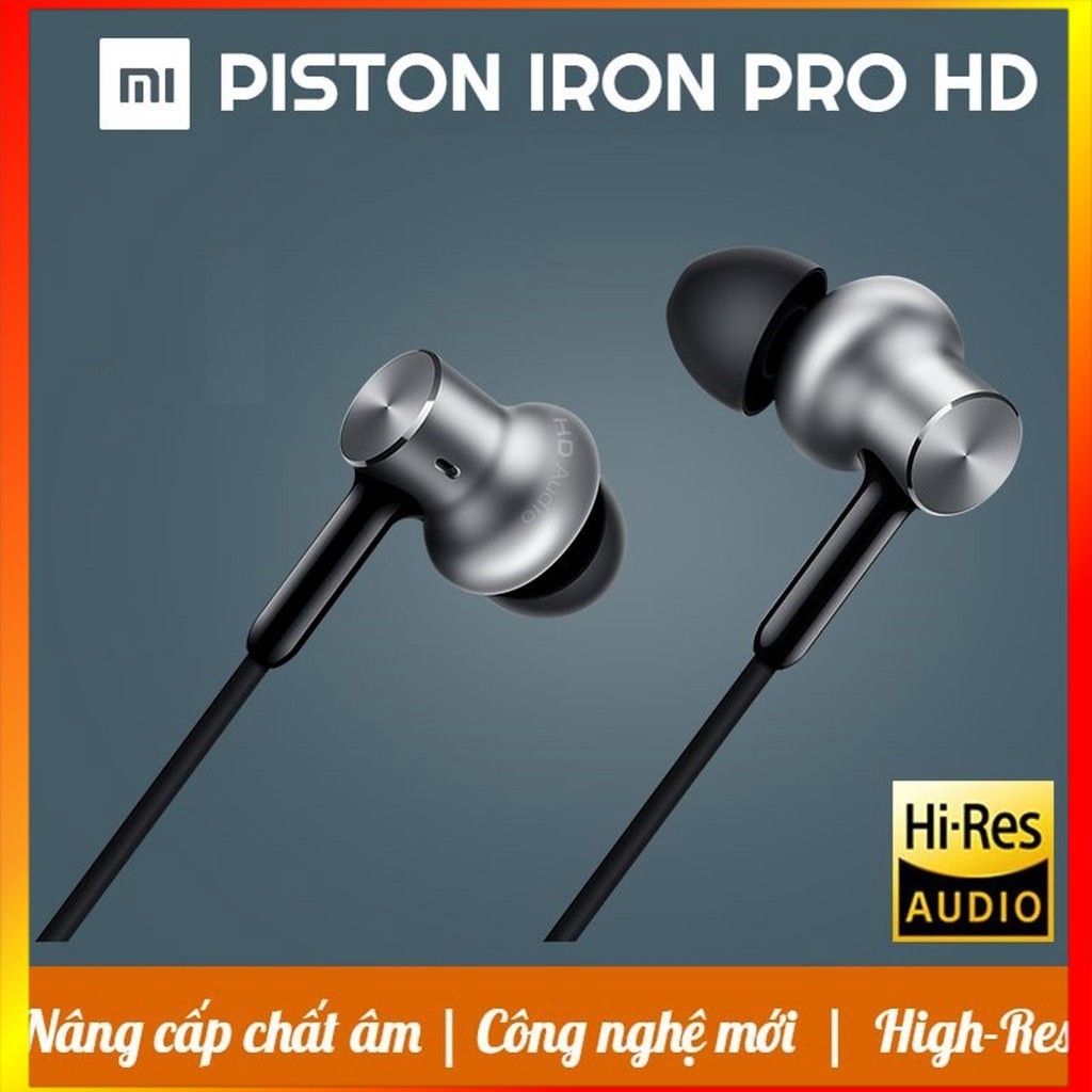 Tai nghe cao cấp Xiaomi Piston Iron Pro HD - Hi-Res 3.5mm