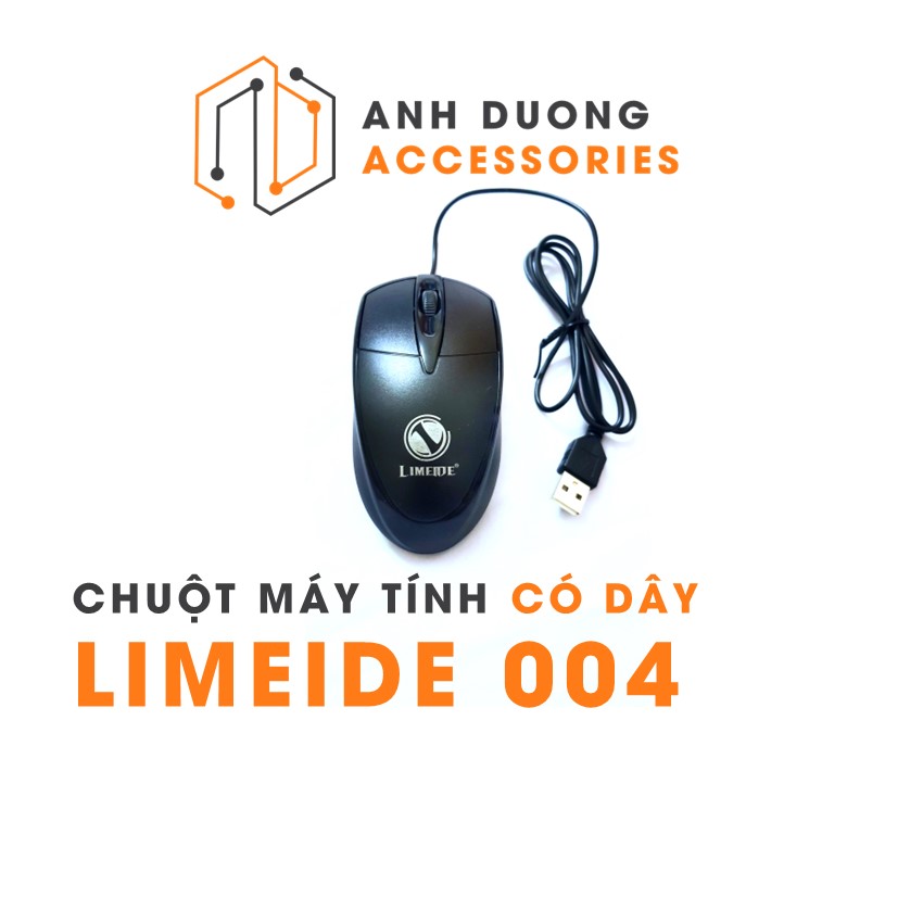 Chuột Máy Tính Có Dây USB Limeide 004 Nhỏ Gọn Tiện Lợi