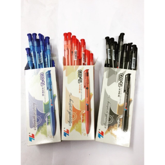 [HCM]1 Hộp 20 cây bút bi Thiên Long  023 nét đậm 8mm