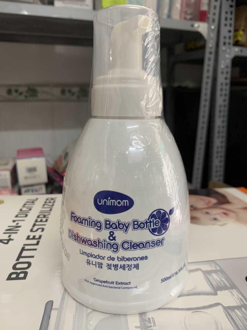 Nước rửa bình sữa unimom um871173