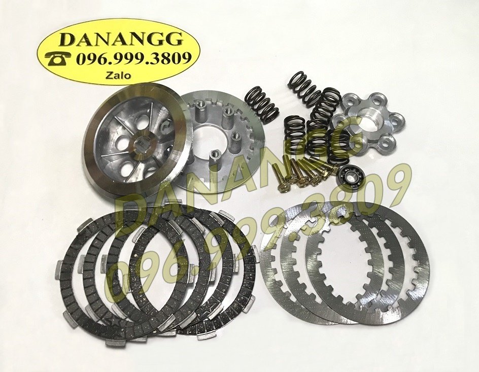 Nồi 6 lò xo dream wave có đầy đủ 4 lá bố và 3 lá sắt