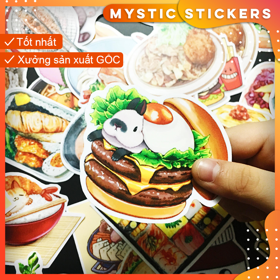 119 Sticker chống nước/ ,dán xe laptop mũ bảo hiểm vali...