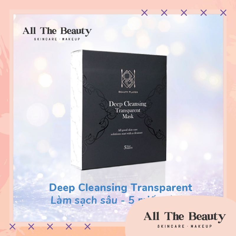 Hộp 5 miếng mặt nạ làm sạch sâu Beauty Player