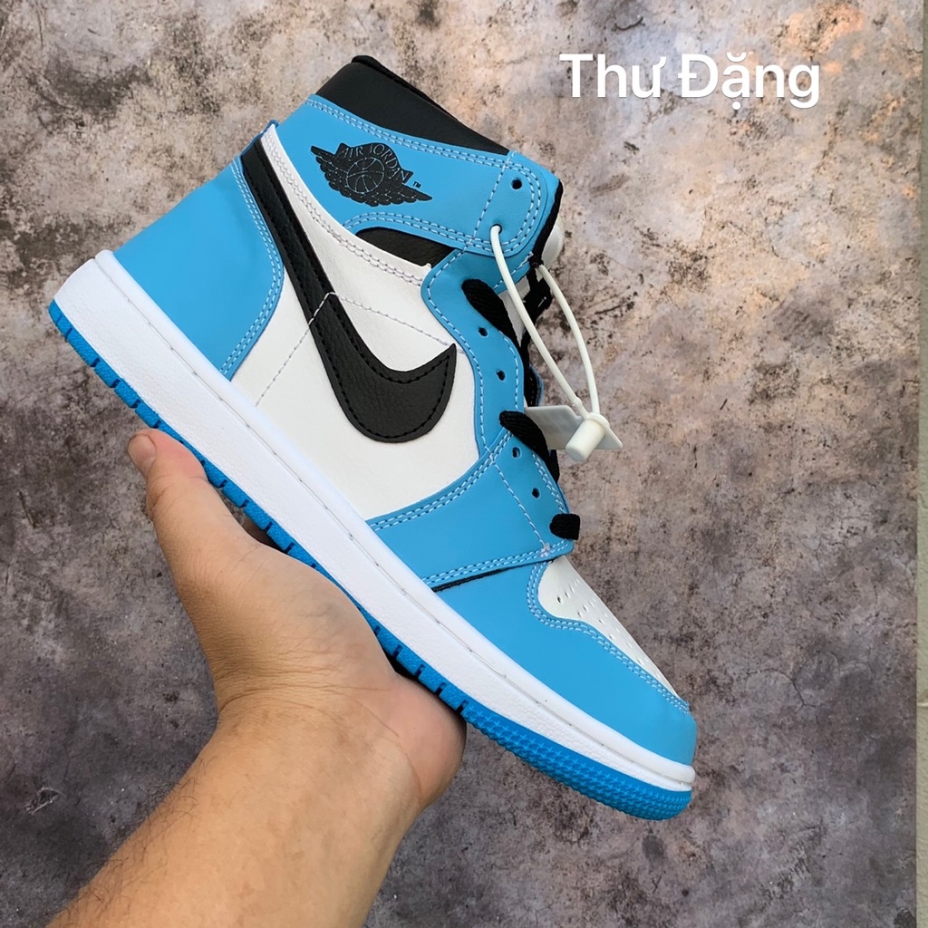 ۩┋☑  GIÀY thể thao JORDAN 1 CAO CỔ JD1 XANH DƯƠNG high blue mới nhấthot trend