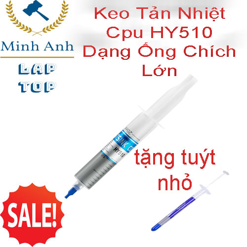 Keo tản nhiệt cpu hy510 dạng ống chích lớn 20ml