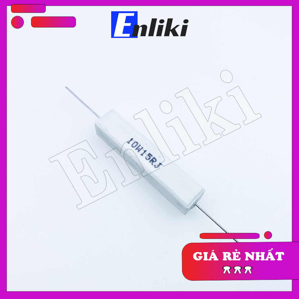 Điện trở sứ 10w 15r