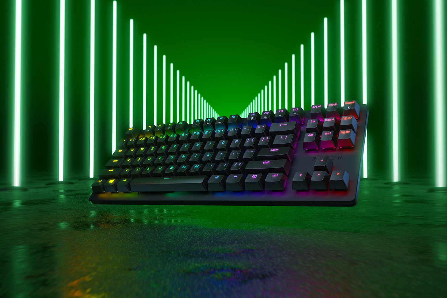 Bàn phím cơ Razer Huntsman Tournament Edition-87Key-US Layout-Linear Optical Switch