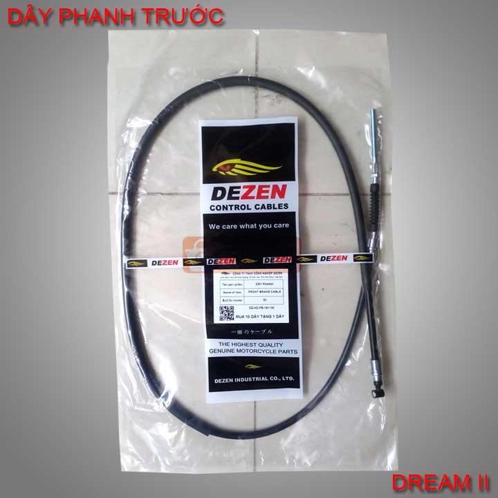 Dây phanh trước xe wave 100, zx dezen loại cao cấp