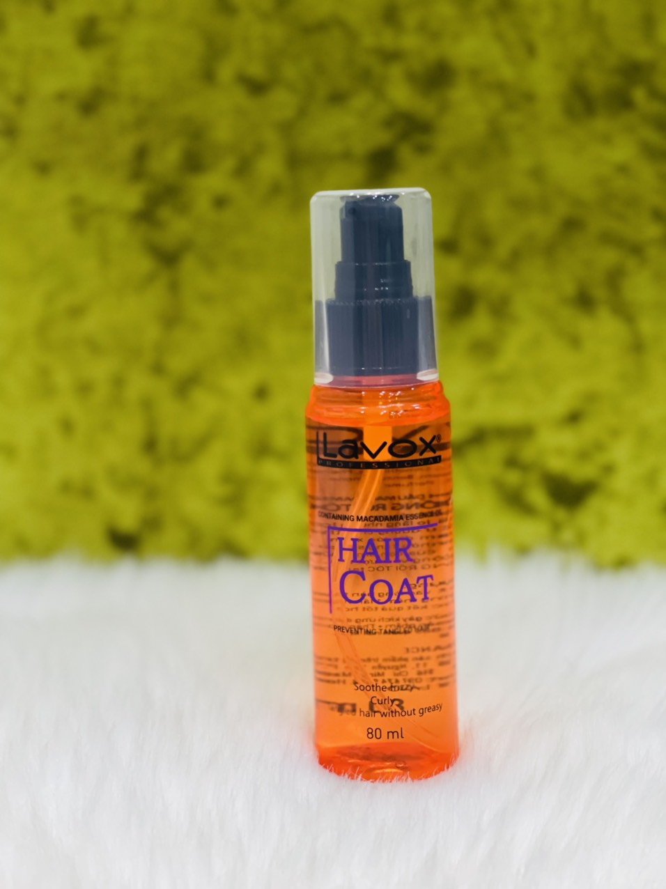 Tinh dầu dưỡng tóc, chống rối tóc macarama thương hiệu lavox 80ml - hair coat
