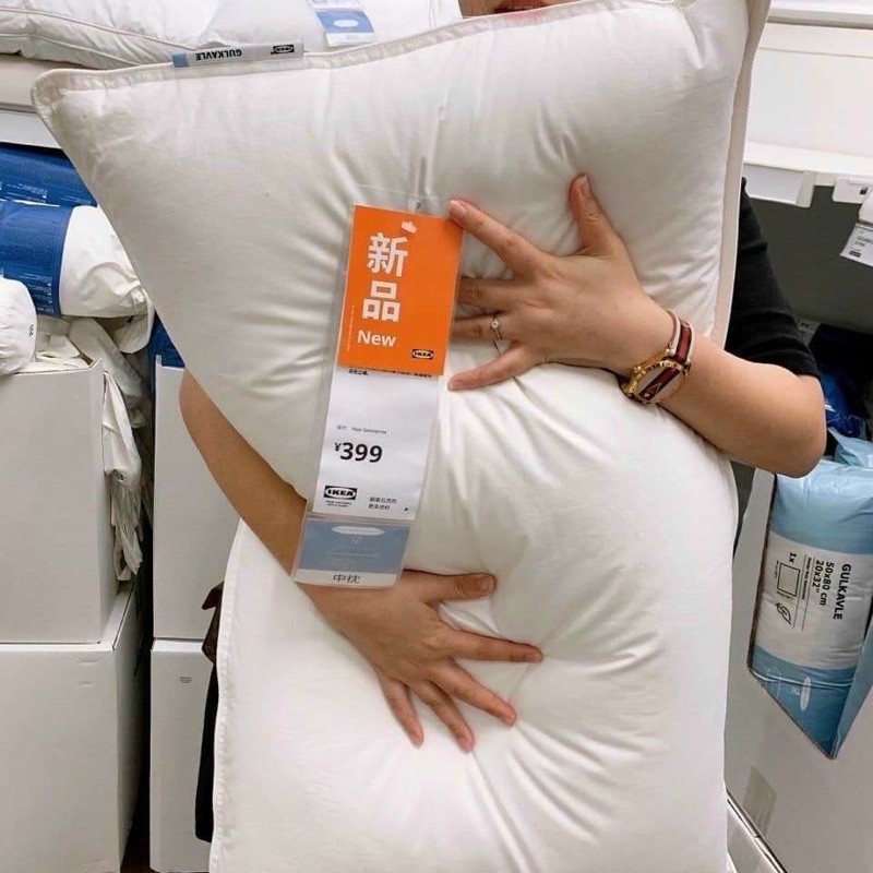 Gối lông vũ nhân tạo ikea size 50x70cm