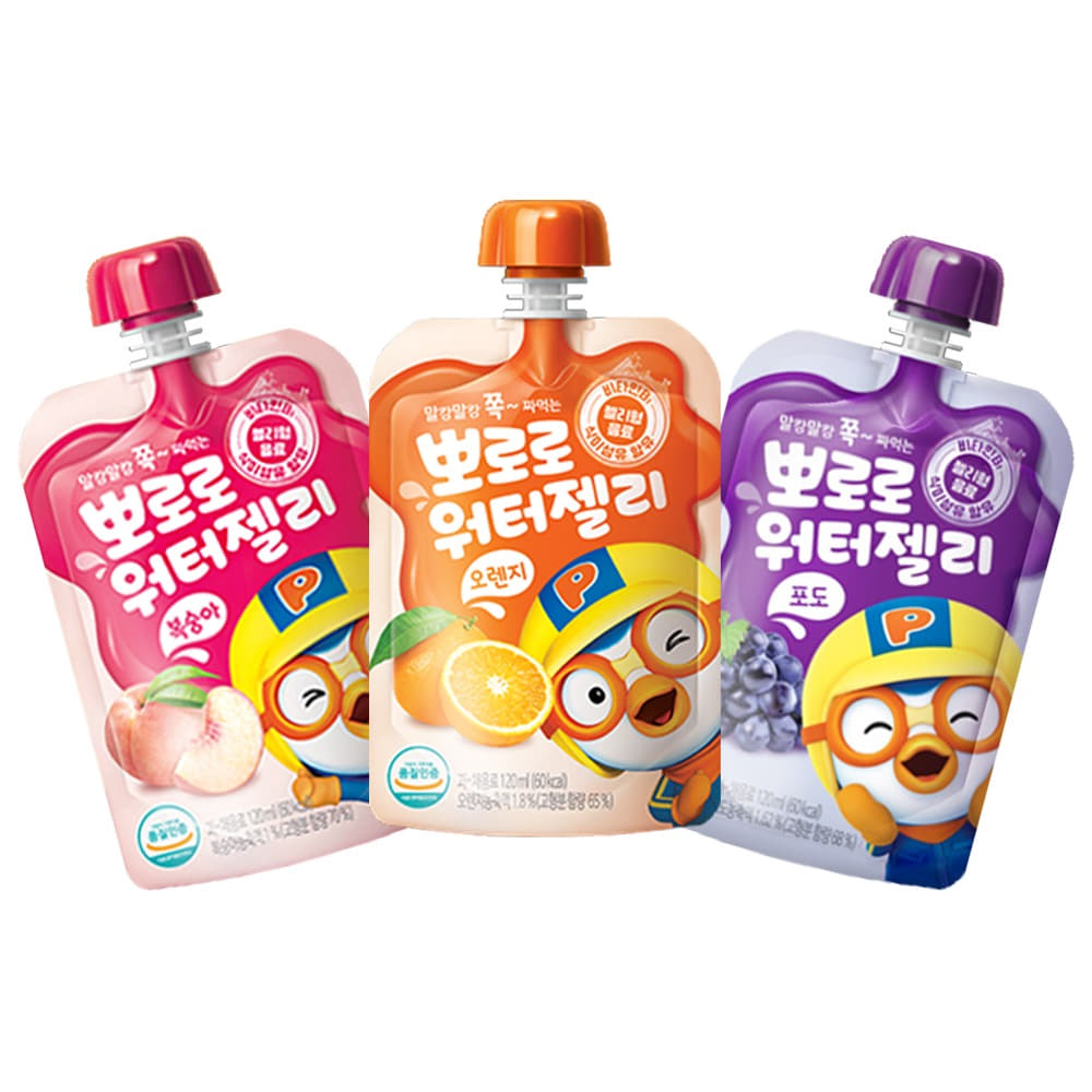 Nước thạch trái cây pororo paldo 120ml cho bé. date 4/2025 - sweet baby house