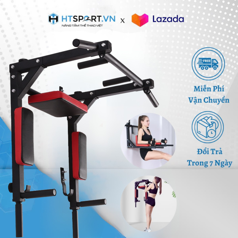 Bộ Xà Đơn Xà Kép Đa Năng Treo Tường Treo Bao Cát 8 Trong 1, Chịu Tải 300Kg Tập Thể Dục Tại Nhà