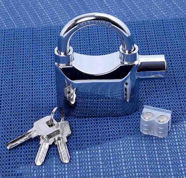 Ổ khoá kinbar hú còi chống trộm
