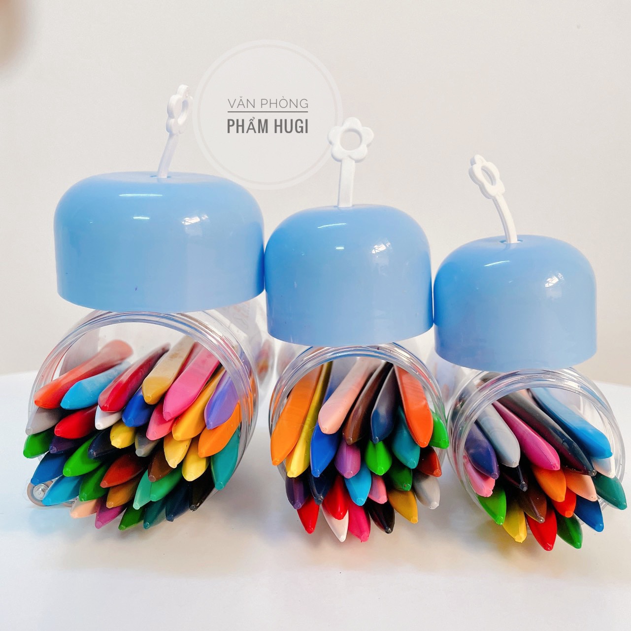 Lon 24 Cây Bút Sáp Màu Hữu Cơ tự nhiên an toàn giúp bé thỏa sức sáng tạo và vui chơi