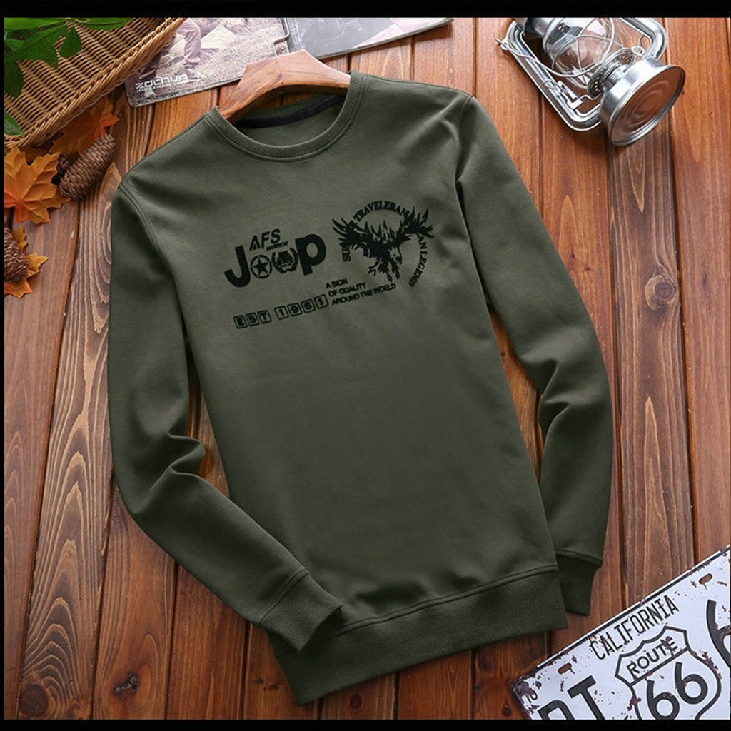 ÁO THUN NAM DÀI TAY HOODIE NỈ DA CÁ ATD03( 5 màu)