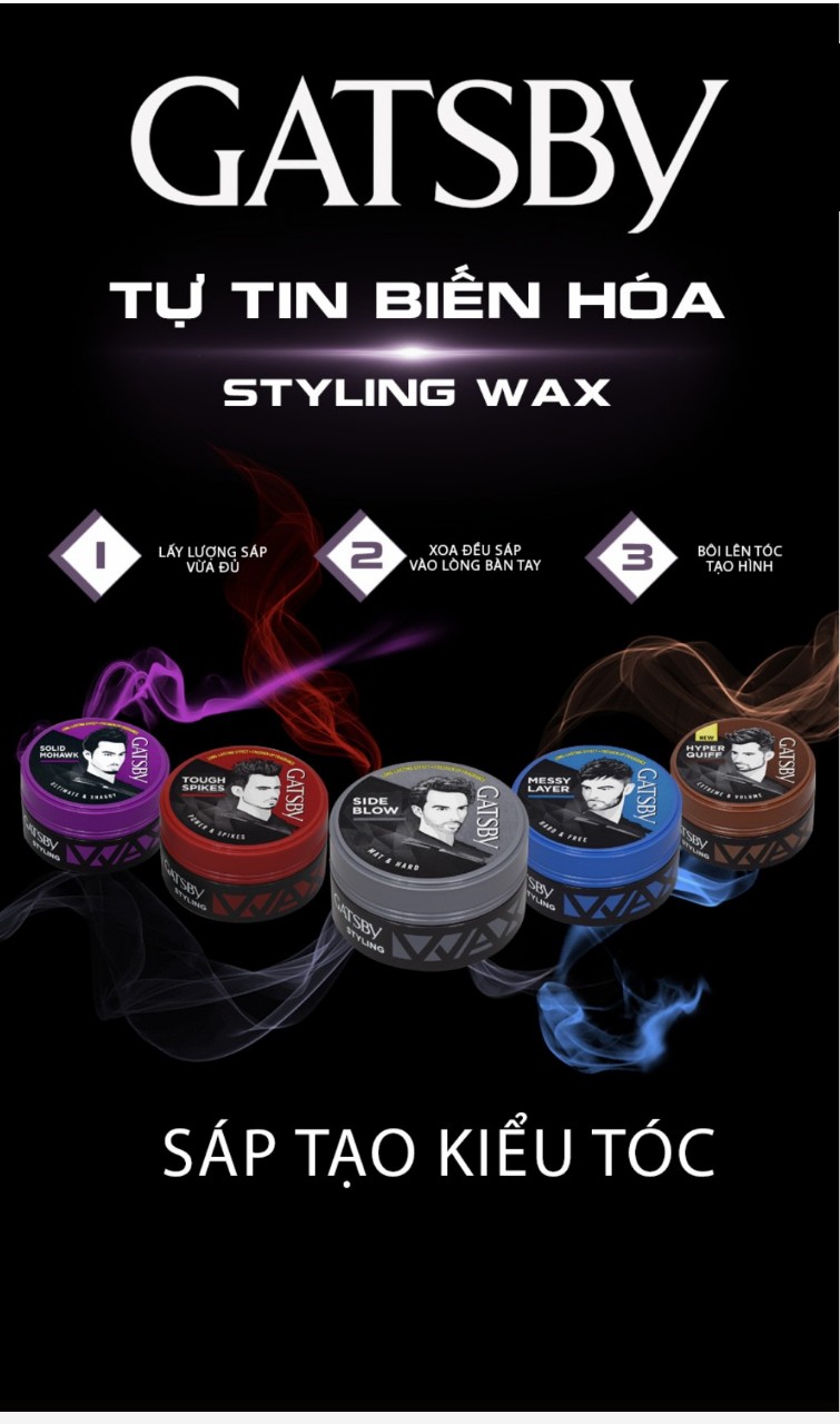 Sáp tạo kiểu tóc Gatsby Styling Wax
