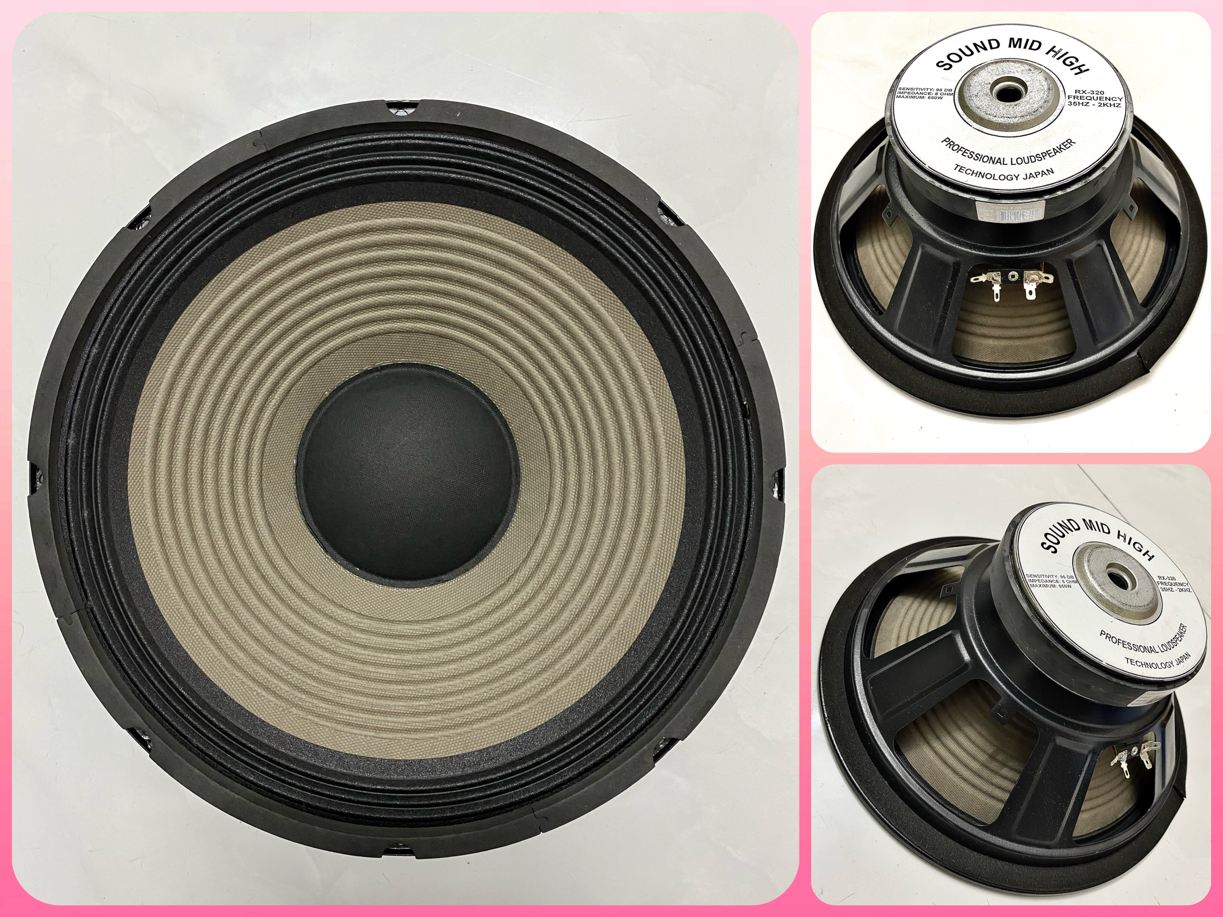 Bass 3 tấc mới rẻ từ 140 coil 38 xuất xứ indonesia