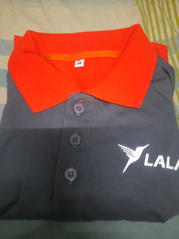 Áo Thun Lalamove Size S mới 100% dưới 65kg mặc vừa nha Km