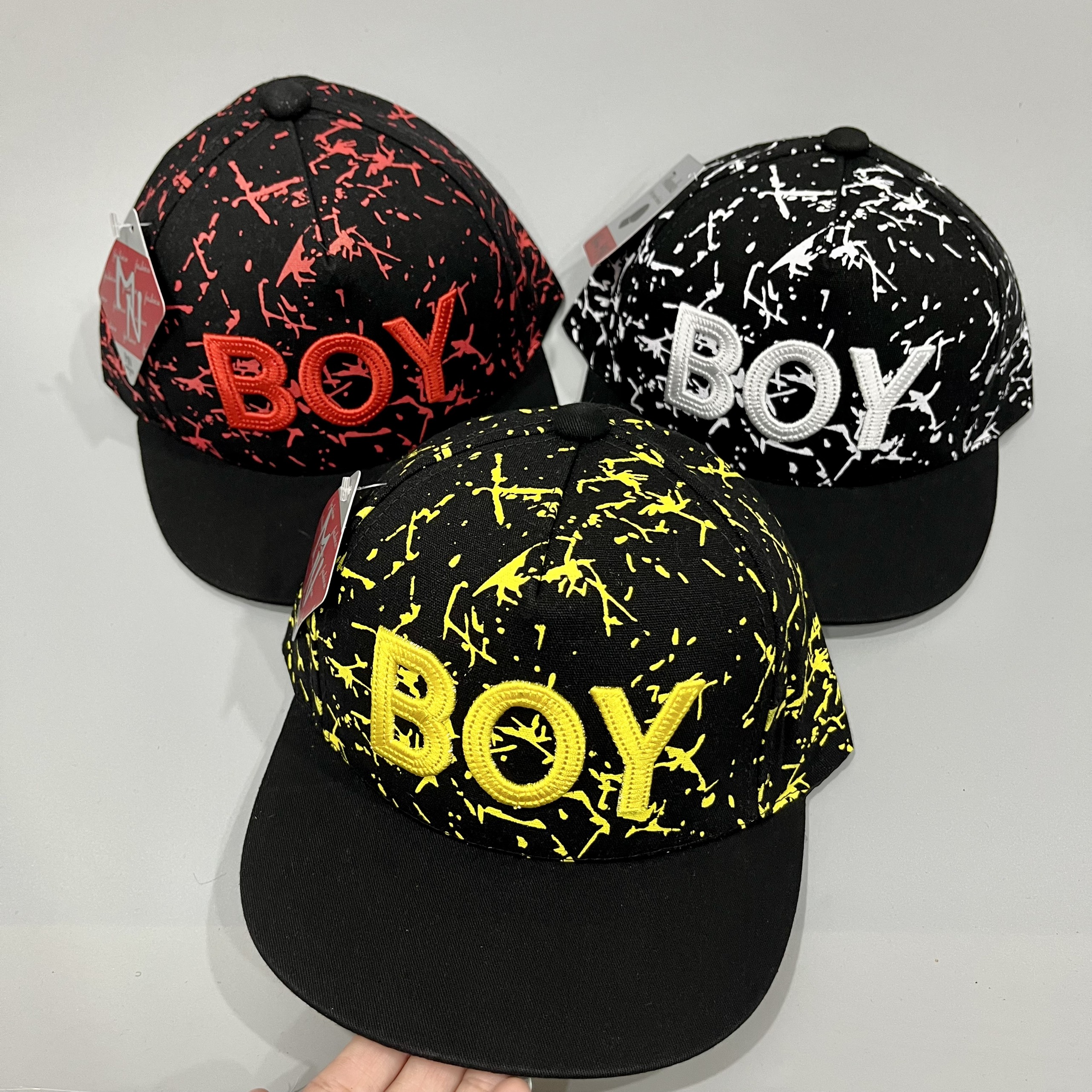 Nón hiphop BOY cho bé trai bé gái, Mũ hiphop, Nón snapback cho bé