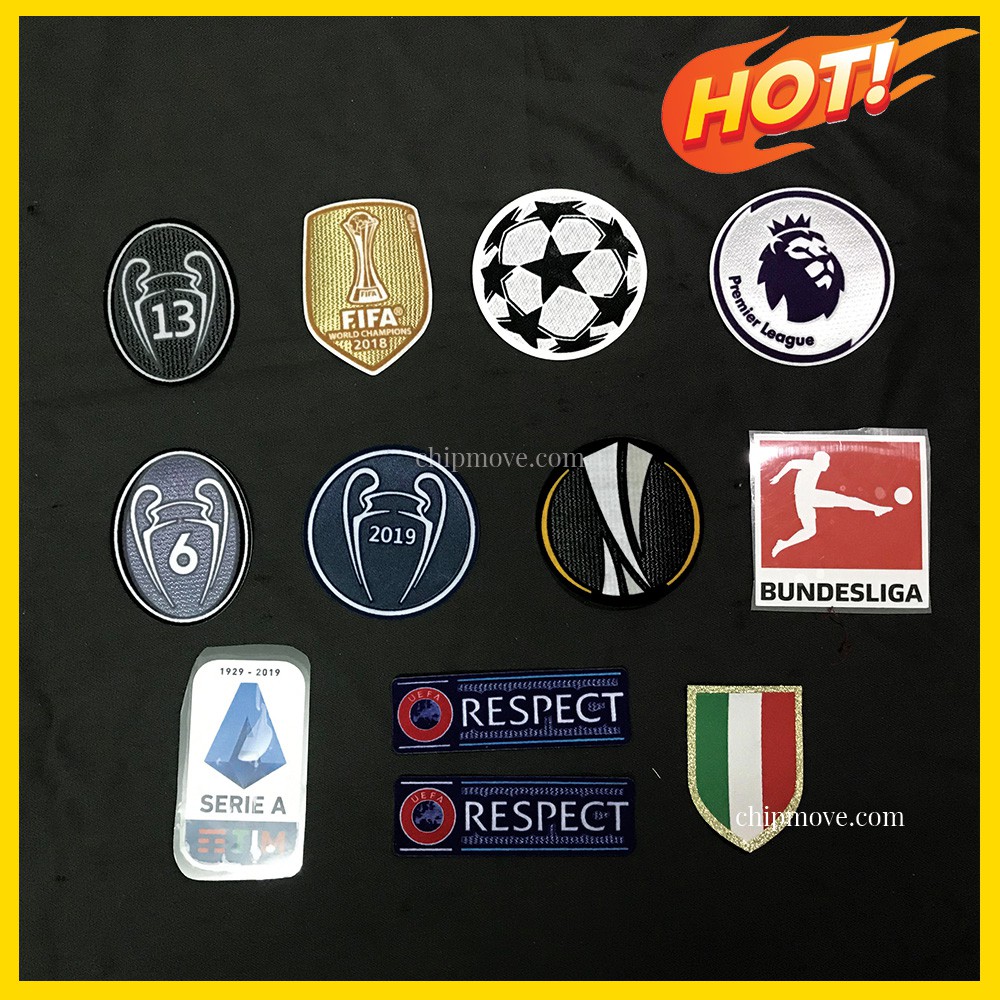 [Phụ kiện] Badge tay áo bóng đá cao cấp