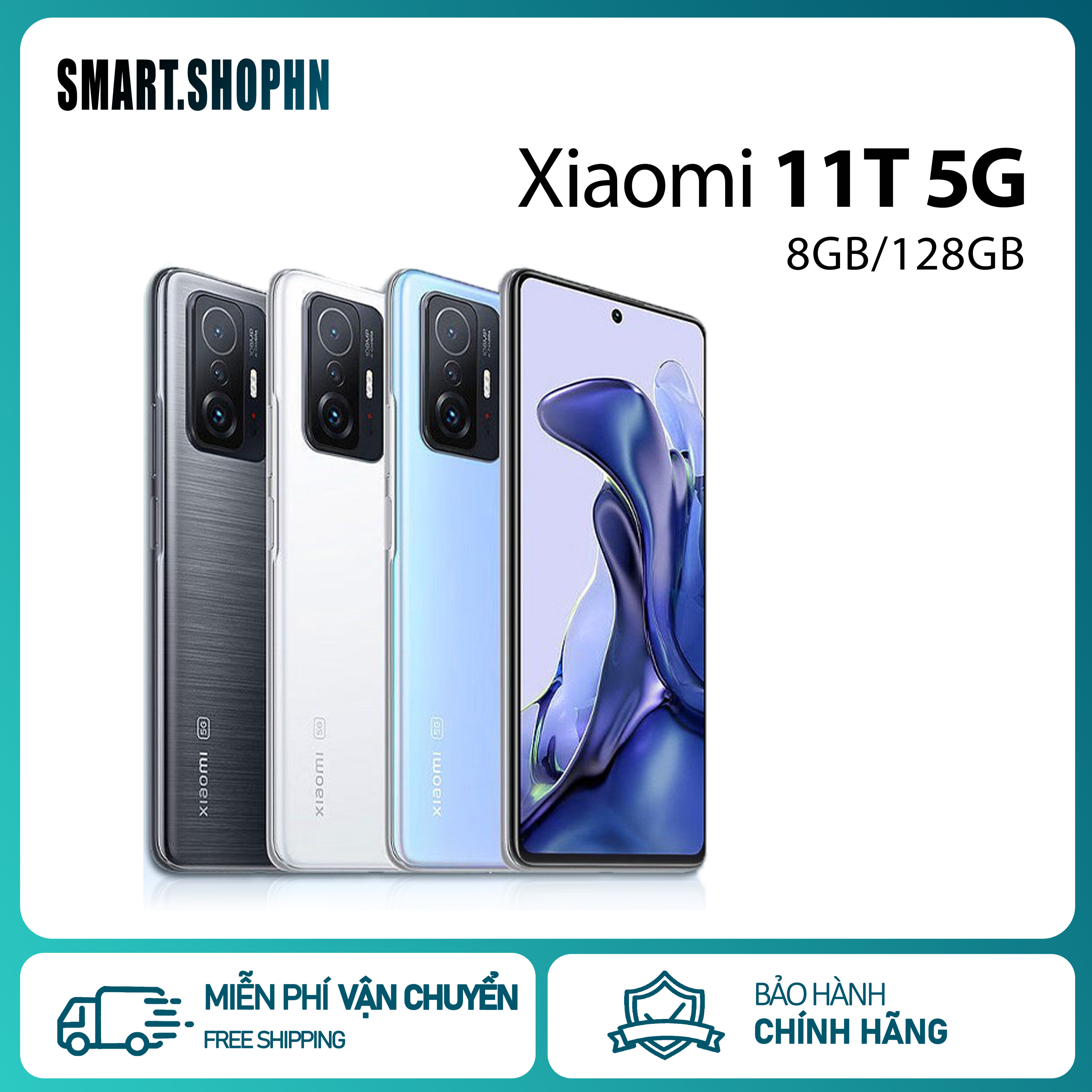 Điện thoại xiaomi 11t 5g chính hãng - bản quốc tế - fullbox, nguyên seal.