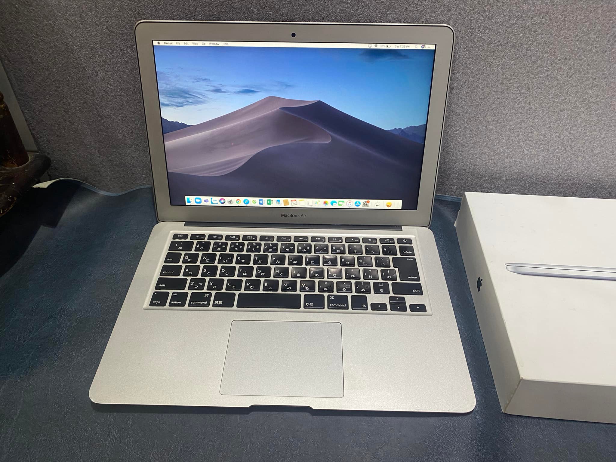 Máy tính cũ mac air 13in 2012 a1466 core i5-3327/ram 4gb/ssd 128gb