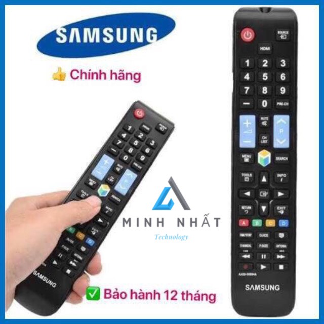 Điều khiển tivi samsung, remote tivi samsung smart dài