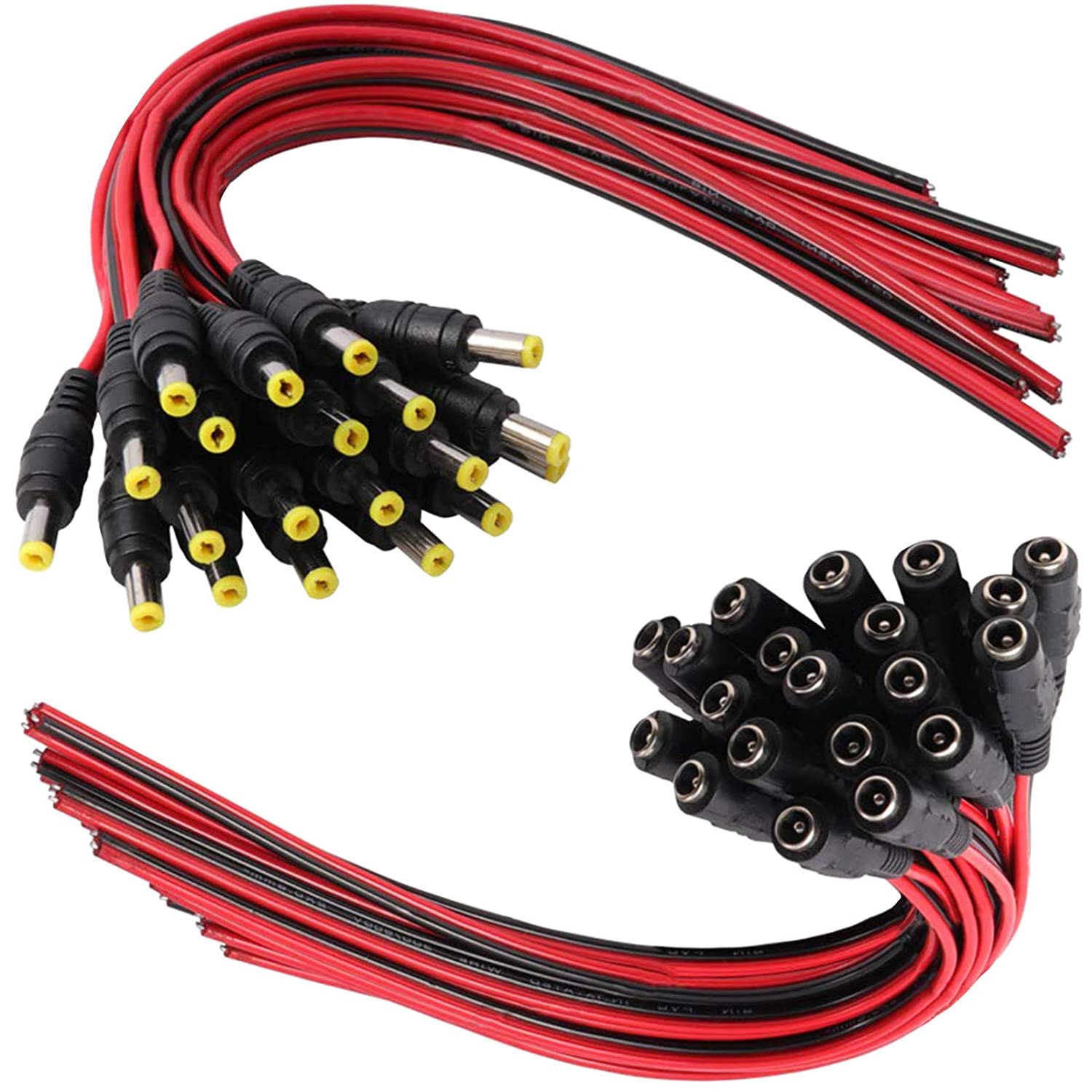 Dây nguồn cáp kết nối jack dc 5.5*2.1mm dây đực dây cái