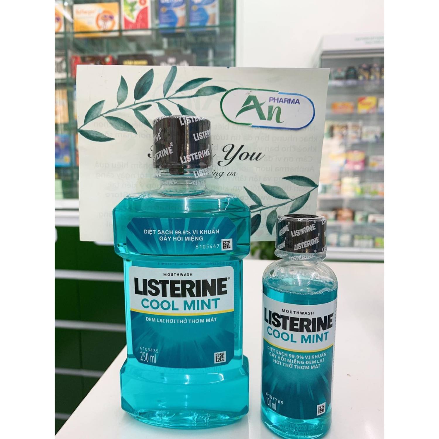 Listerin nước xúc miệng