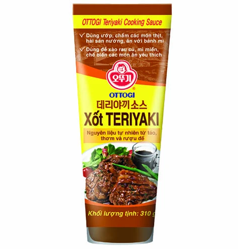 Sốt Teriyaki Ottogi 310g Gia Vị Thích Hợp Để Chấm Các Món Nướng
