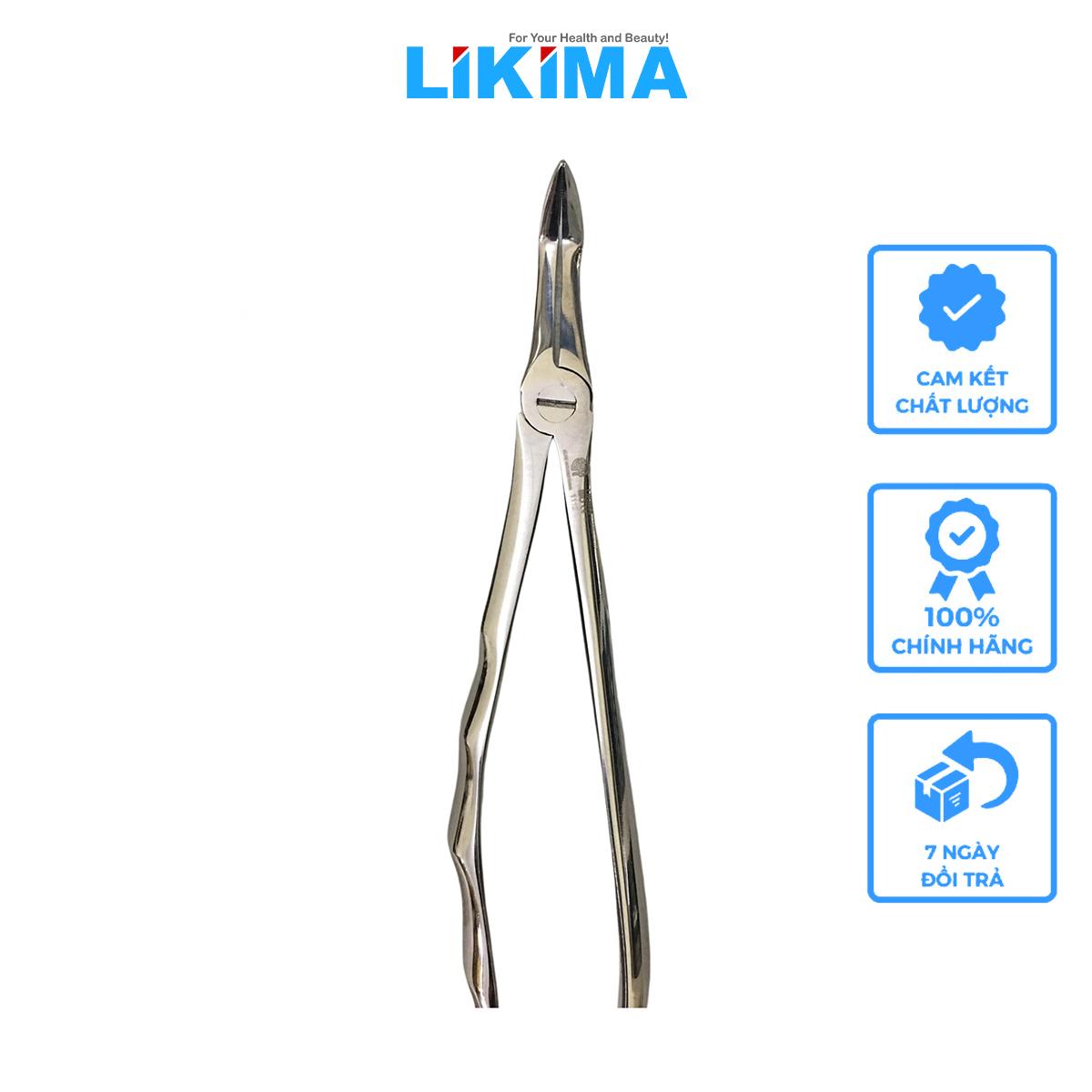 Kìm nhổ chân răng hàm dưới - Dụng cụ Kìm nhổ răng 1112 - Likima
