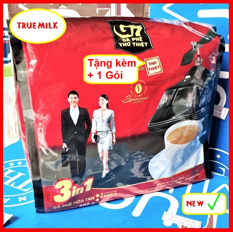 Cafe G7 3in1 50gói x 16g (Tặng kèm 1 Gói) - cafe g7 50 gói - cafe g7 - ca phe hoa tan - ca phe pha s