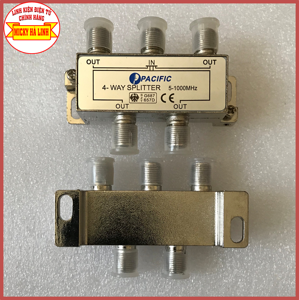 BỘ CHIA TÍN HIỆU CÁP PACIFIC 1 RA 4